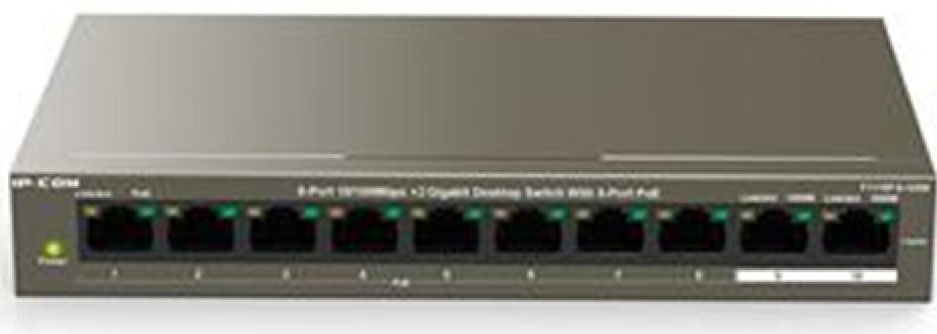 IP-com-8+2口-千兆-POE-交换机